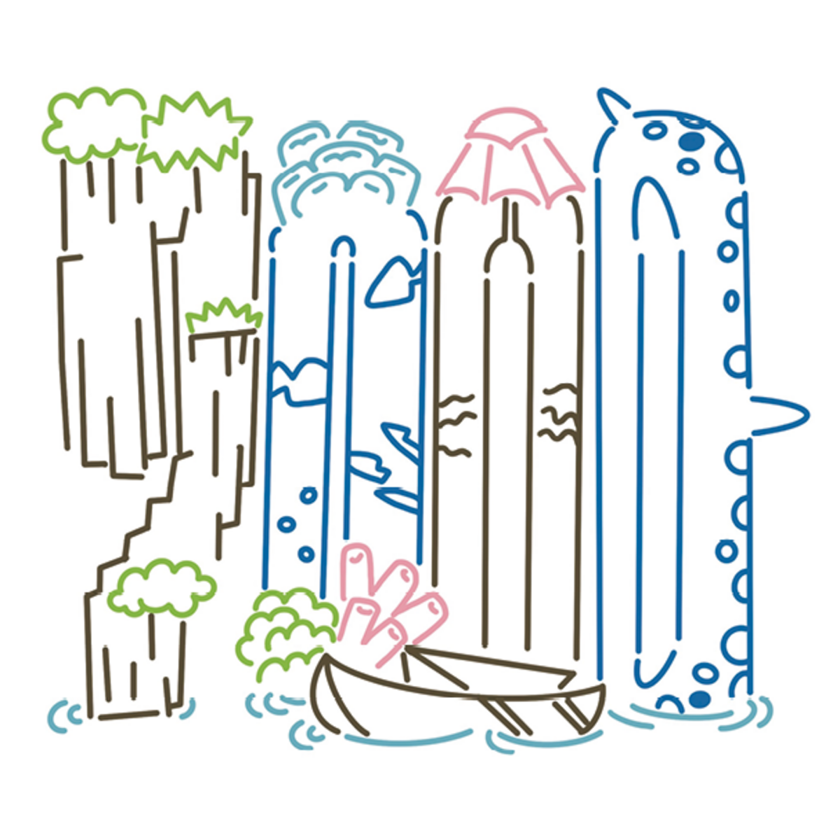 即使沒有港口也能上下岸的螃蟹船