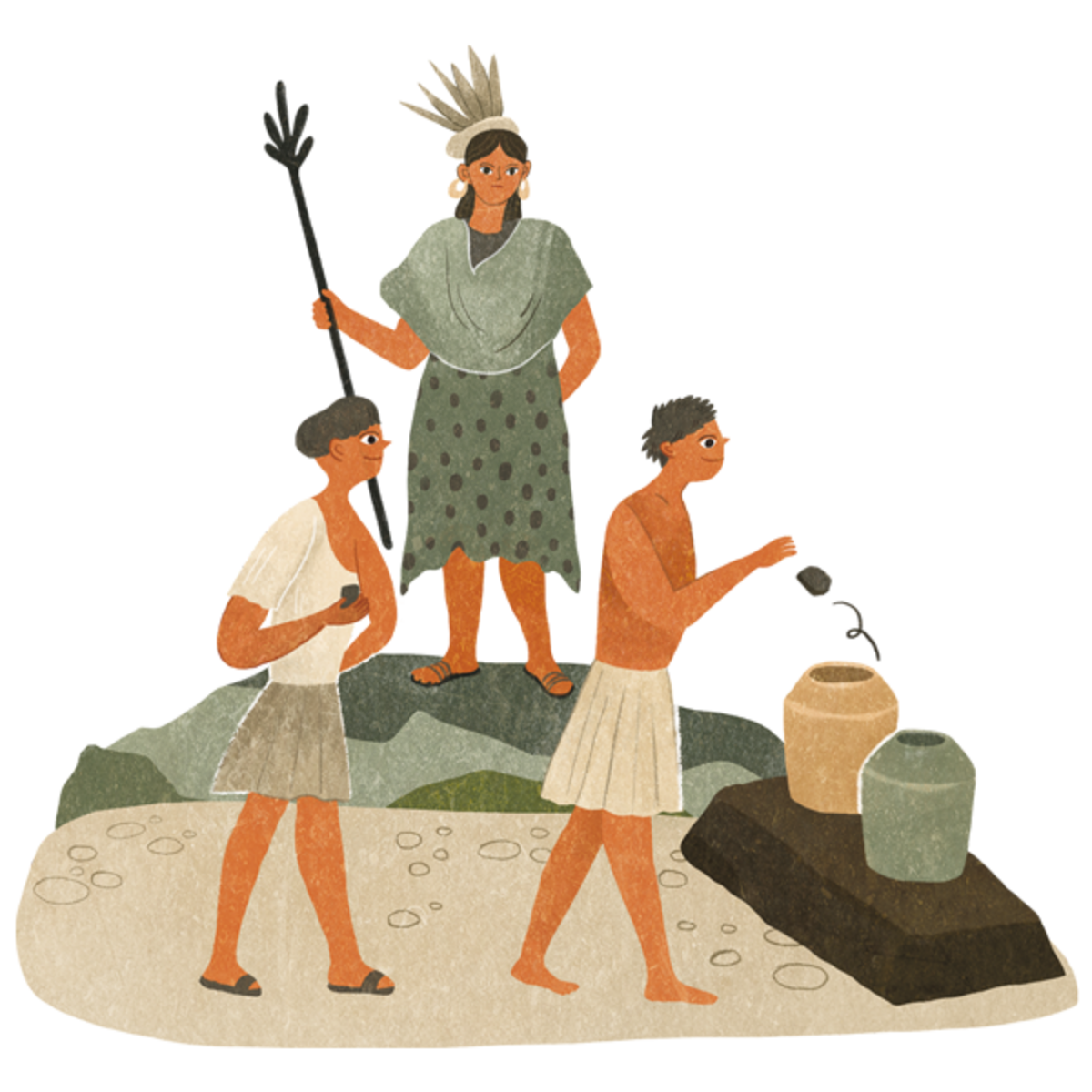 在未被日本征服前，福爾摩沙爲君主制，有自己的國王，各城鎮2年選1次人民代表？