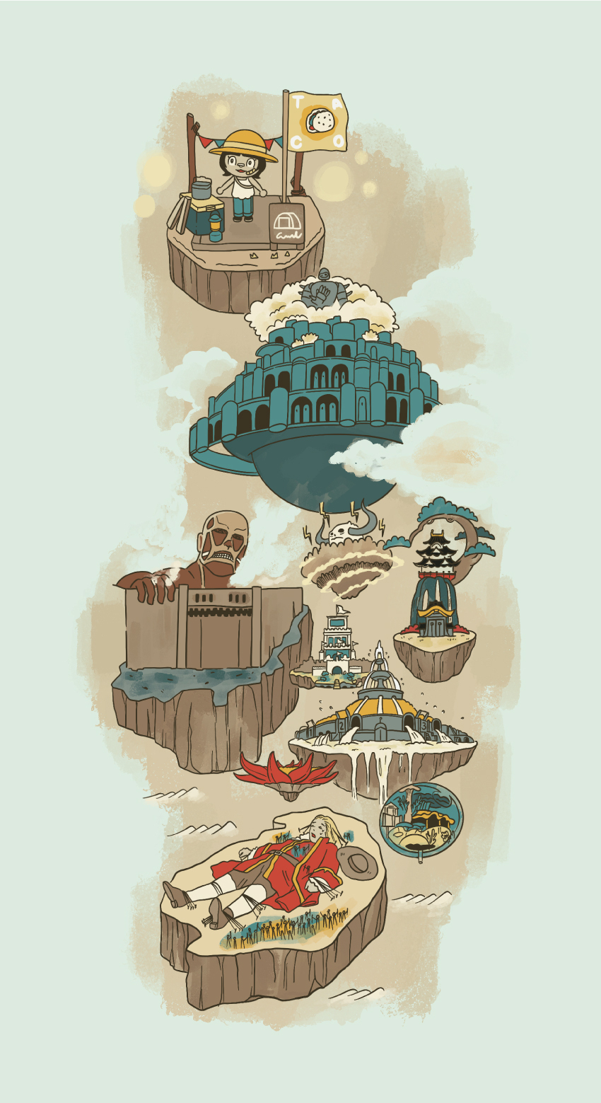 航向一座座屬於想像力的島嶼