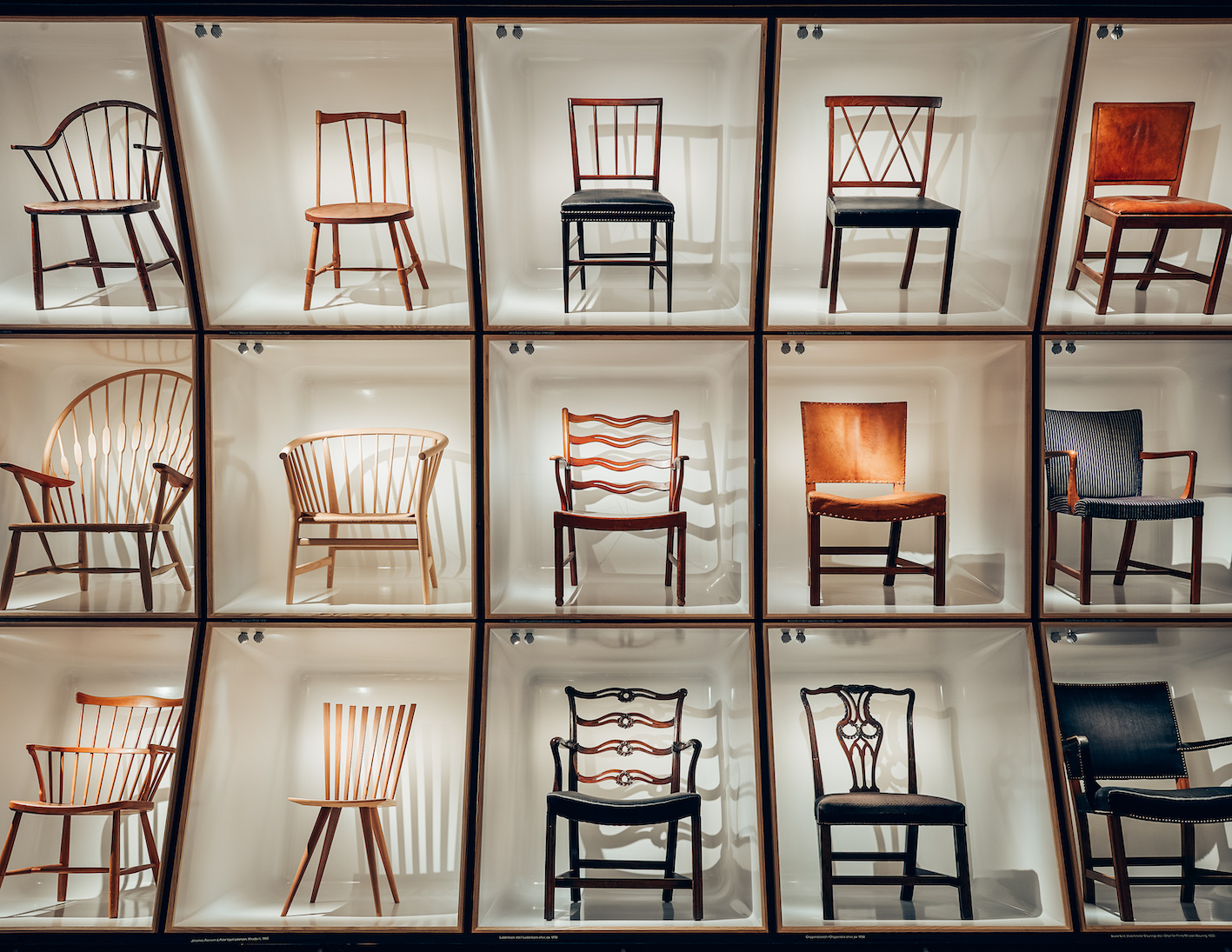 丹麥設計博物館的椅子