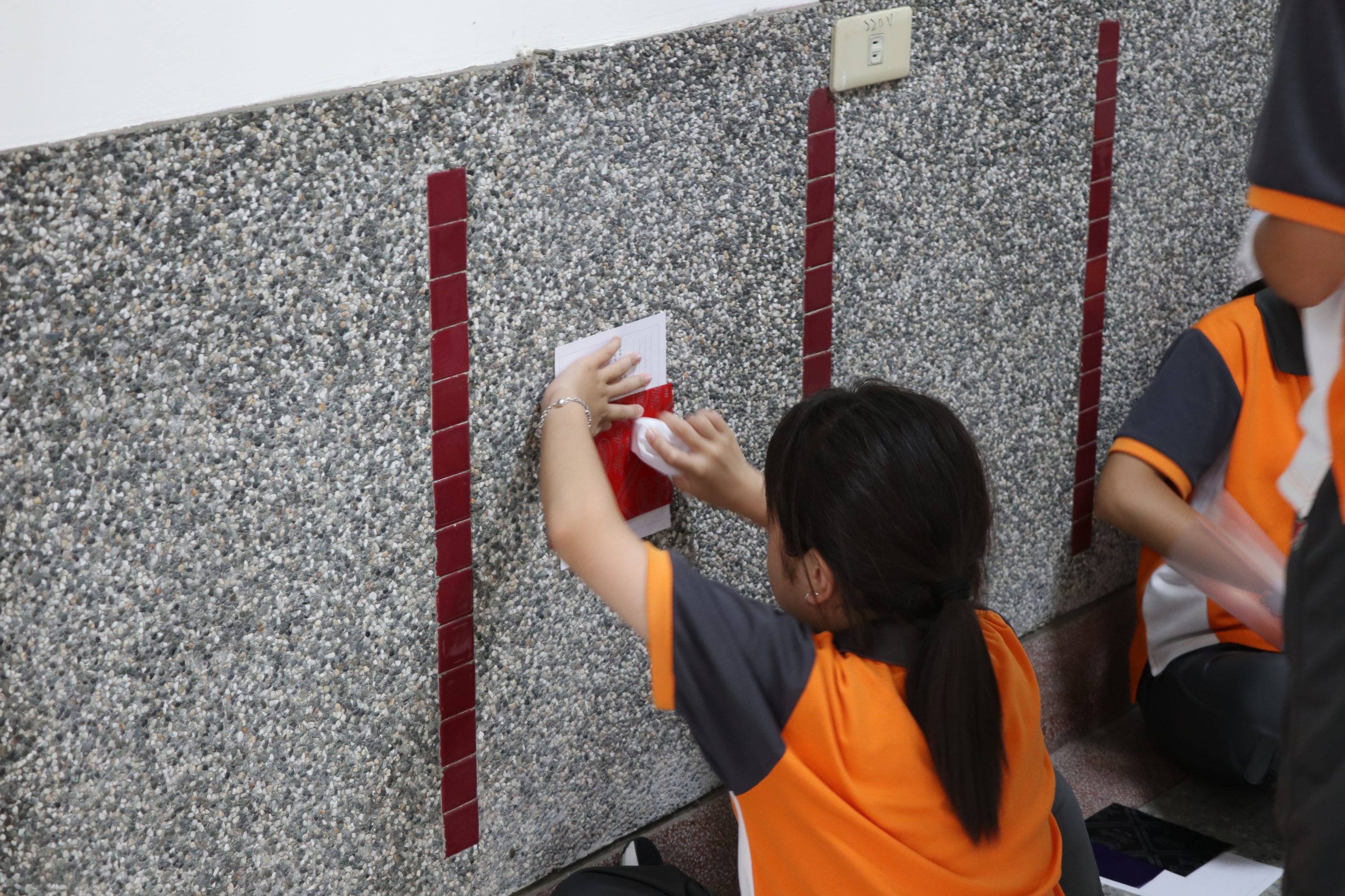 111學年度第二學期於臺中市大里區健民國民小學施辦質感採集課程實作紀錄系列照片共40張